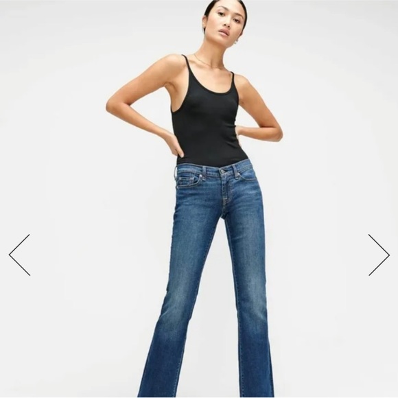 Maurice A Pocket Flare Jeans Size 28 - Picture 2 of 8